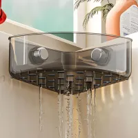Suction Cup Sink Corner Rack Organizer thumbnail 2