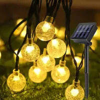 Solar Crystal Ball Fairy Lights thumbnail 2
