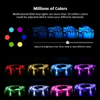 RGB USB LED Strip with App & Remote thumbnail 4