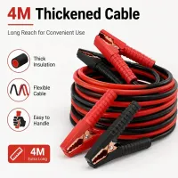 4M Heavy Duty Jumper Cables thumbnail 2