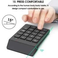 18-Key Wireless Numpad for Laptop & PC thumbnail 1