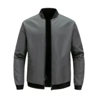 Men's Slim Fit Bomber Jacket thumbnail 3