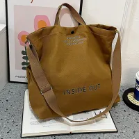 Canvas Shoulder Bag with Wallet thumbnail 5