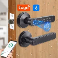 Tuya Smart Fingerprint Door Lock thumbnail 1