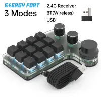 2.4G Wireless Macro Keyboard with RGB thumbnail 1