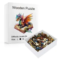 3D Dragon Wooden Puzzle Brain Teaser thumbnail 4