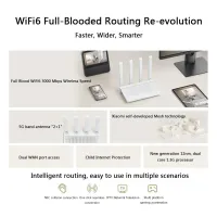 Xiaomi AX3000T WiFi 6 Router thumbnail 4