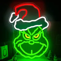 Christmas LED Neon Signs for Wall Decor thumbnail 1