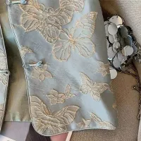 Butterfly Embroidery Sleeveless Jacket thumbnail 5