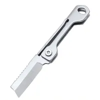 Stainless Steel Folding EDC Keychain Multi-Tool thumbnail 1
