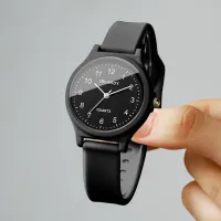 Arabic Dial Watch for Women – Minimalist Silicone Strap thumbnail 4