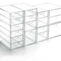 17-Drawer Acrylic Organizer Set (4-Piece) thumbnail 2