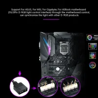 ARGB 1-to-10 Splitter Hub 5V 3-Pin thumbnail 2