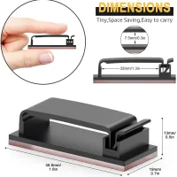 Self Adhesive Cable Clips Set thumbnail 4