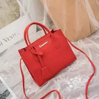 Litchi Pattern Minimalist Shoulder Bag thumbnail 6