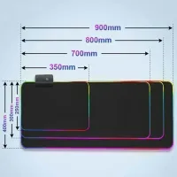 Custom RGB LED Gaming Mouse Pad thumbnail 6