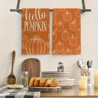Hello Pumpkin Kitchen Towels 2-Pack thumbnail 4