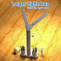 Dual Head LED Clock Desk Lamp thumbnail 4