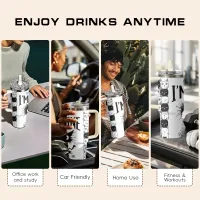 Cat Slogan Vacuum Flask 40oz thumbnail 3