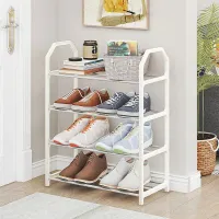 4-Tier Multifunctional Home Shoe Rack thumbnail 4