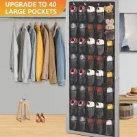 40-Pocket Over Door Shoe Organizer thumbnail 2
