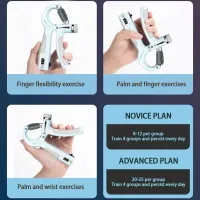 Hand Grip Strengthener & Finger Exerciser thumbnail 6