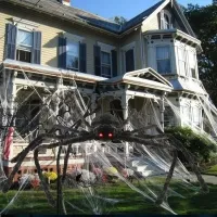 Halloween Big Plush Spider Decor thumbnail 5