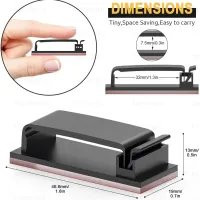 Self-Adhesive Cable Management Clips thumbnail 3