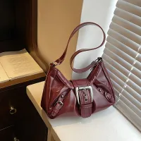 Y2K Retro Pleated Hobo Shoulder Bag thumbnail 5