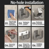 Wall Mount Shoe Rack Organizer thumbnail 6