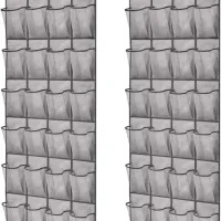 24-Grid Shoe Organizer Storage Rack thumbnail 2