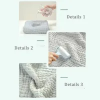 6-Layer Cotton Muslin Baby Swaddle Blanket thumbnail 3