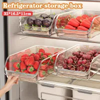 Clear Refrigerator Organizer Bins thumbnail 1