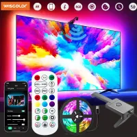 RGBIC LED TV Backlight Strip with AR Sensor thumbnail 1