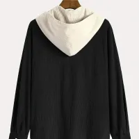 Men's Corduroy Hooded Jacket thumbnail 2