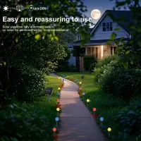 Solar Bubble Ball String Lights thumbnail 2