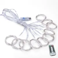 LED Curtain Fairy Lights 3m Remote thumbnail 4