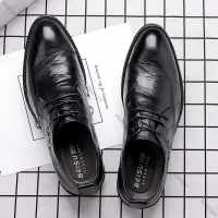 Handcrafted Calfskin Leather Oxford Brogues thumbnail 1