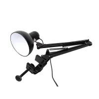 Swing Arm Clamp Desk Lamp - Black thumbnail 5