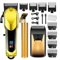 Cordless Hair Clipper & Trimmer Grooming Kit thumbnail 1