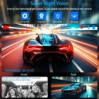 3Camera Dash Cam 1080P WIFI thumbnail 4