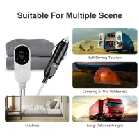 12V Heated Car Travel Blanket thumbnail 4