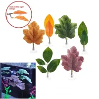 Betta Fish Leaf Hammock with Plant thumbnail 2