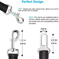 Adjustable Pet Car Seat Belt thumbnail 6