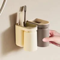 No Drill Toothbrush Organizer Rack thumbnail 1