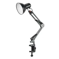 Swing Arm Clamp Desk Lamp - Black thumbnail 6