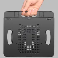 8-Gear Adjustable Laptop Cooling Stand thumbnail 2