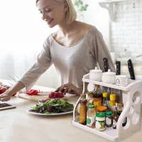 2-Tier Kitchen Shelf Organizer thumbnail 5
