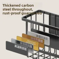 Magnetic Fridge Organizer Rack thumbnail 5