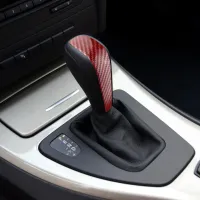 BMW 3 Series Carbon Fiber Shift Knob Cover thumbnail 5
